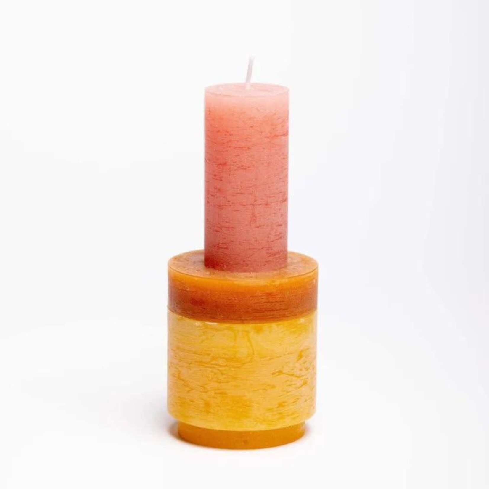 Candle stack 02 - geel