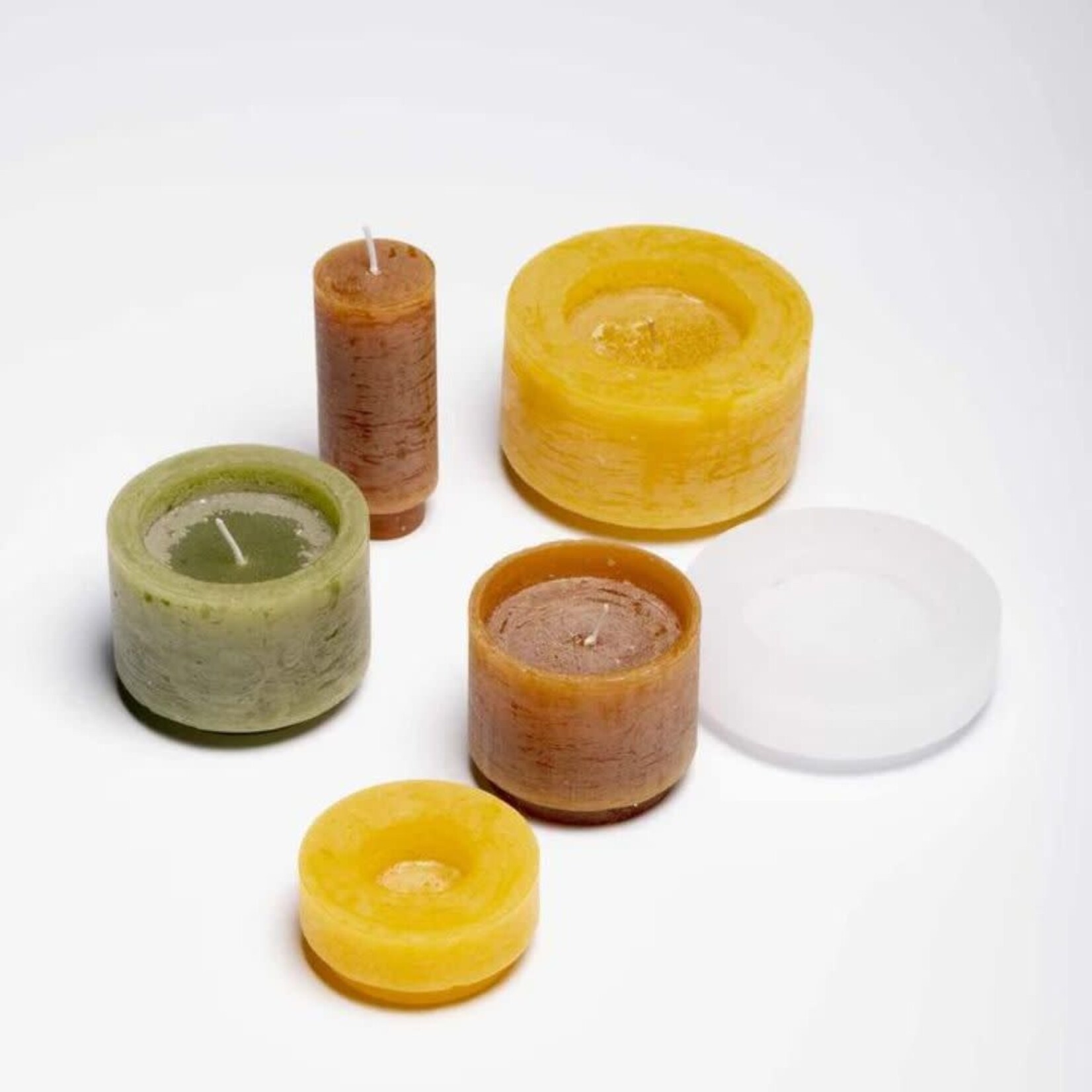 Candle stack 06 - geel