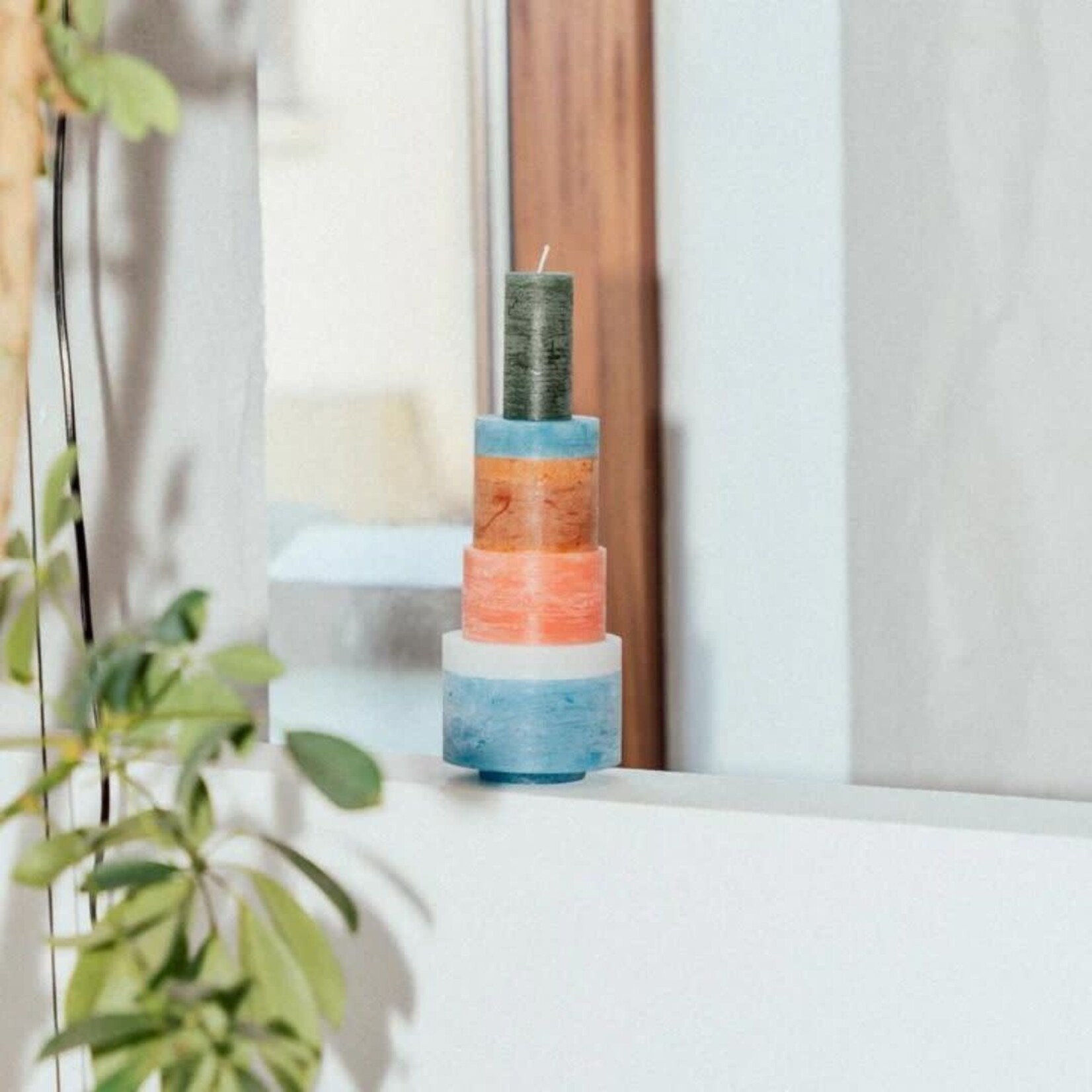 Candle stack 06 - multicolor
