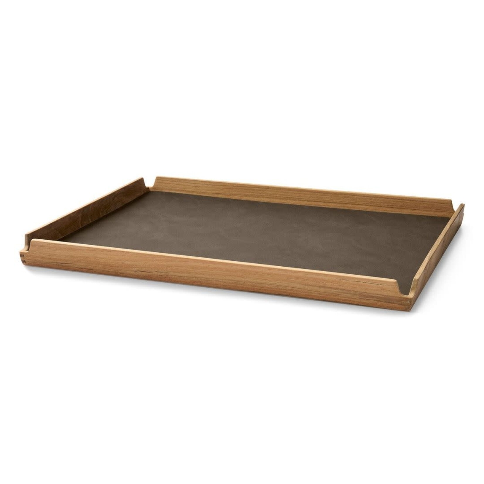 Lind DNA Teak dienblad Airy - L - Nupo - Caviar