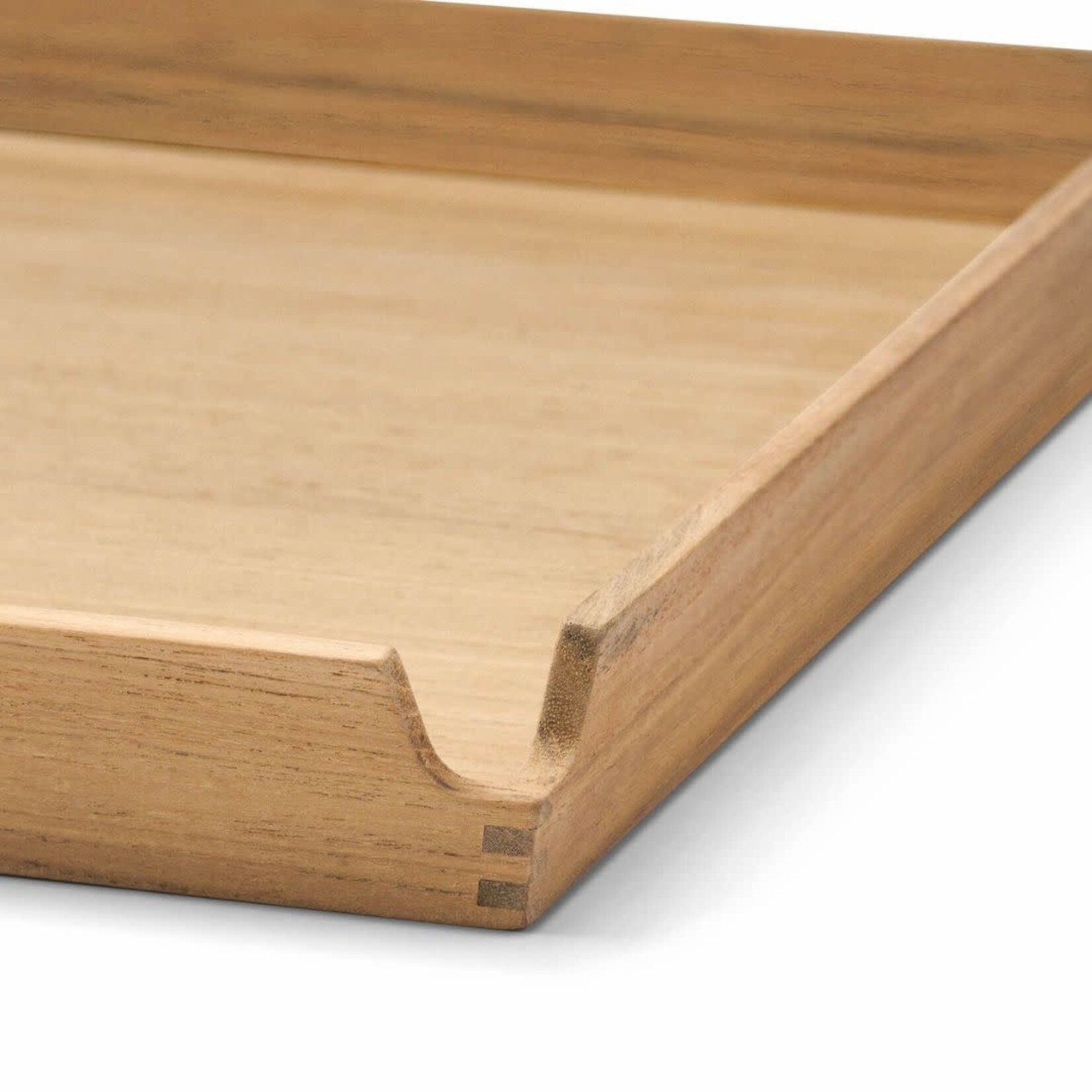 Lind DNA Teak dienblad Airy - S - Nupo - Vanille