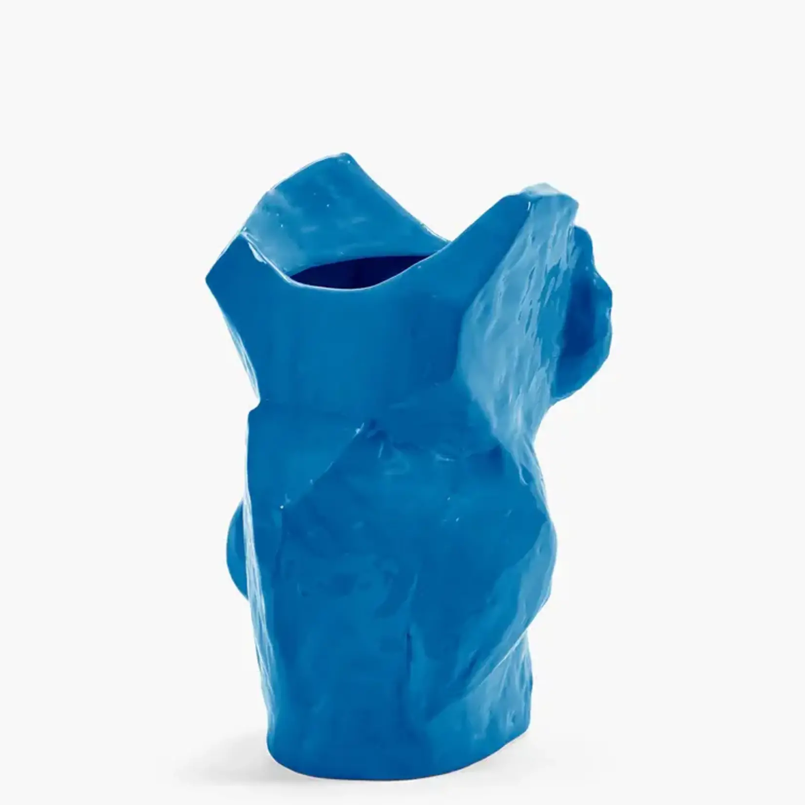 Owl Vase L - Blauw After Midnight - Marni