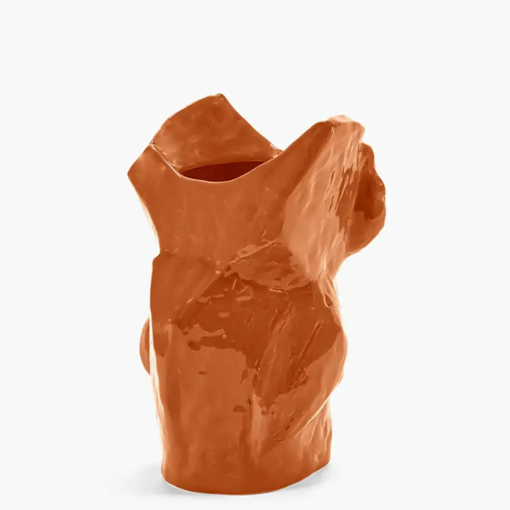 Owl Vase L - Oranje After Midnight - Marni