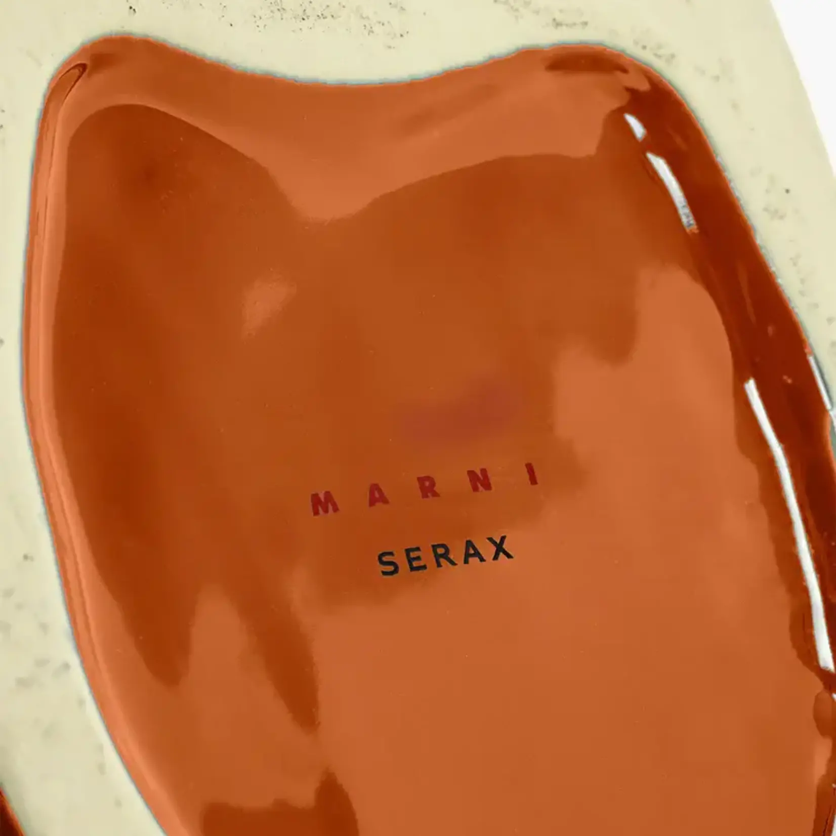 Owl Vase L - Oranje After Midnight - Marni