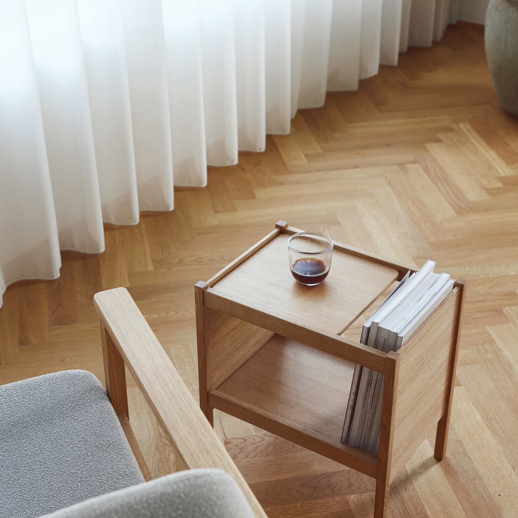 Form & Refine Journal Side table