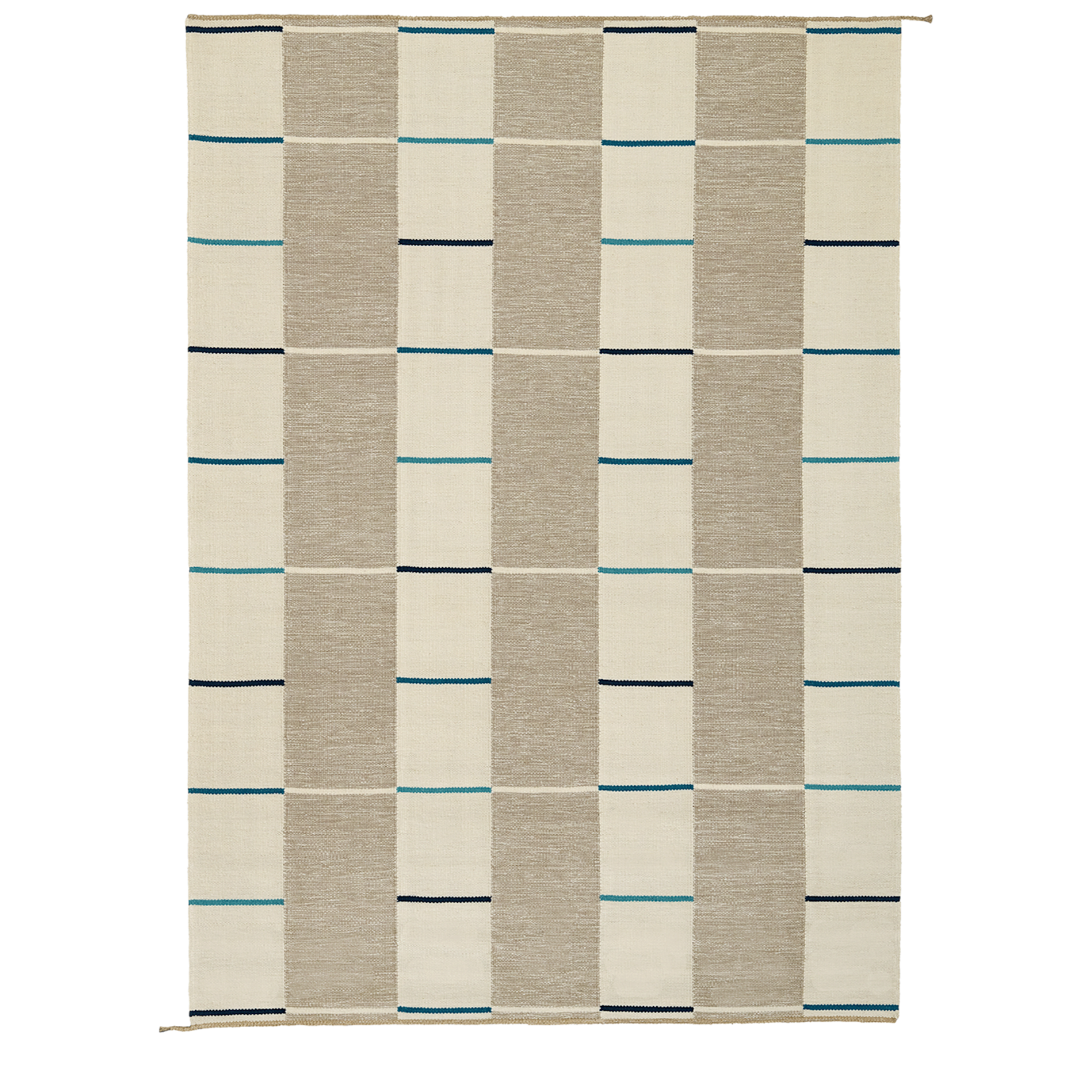 Nordic Modern VK 11 White - Grey - Blue 140 x 200