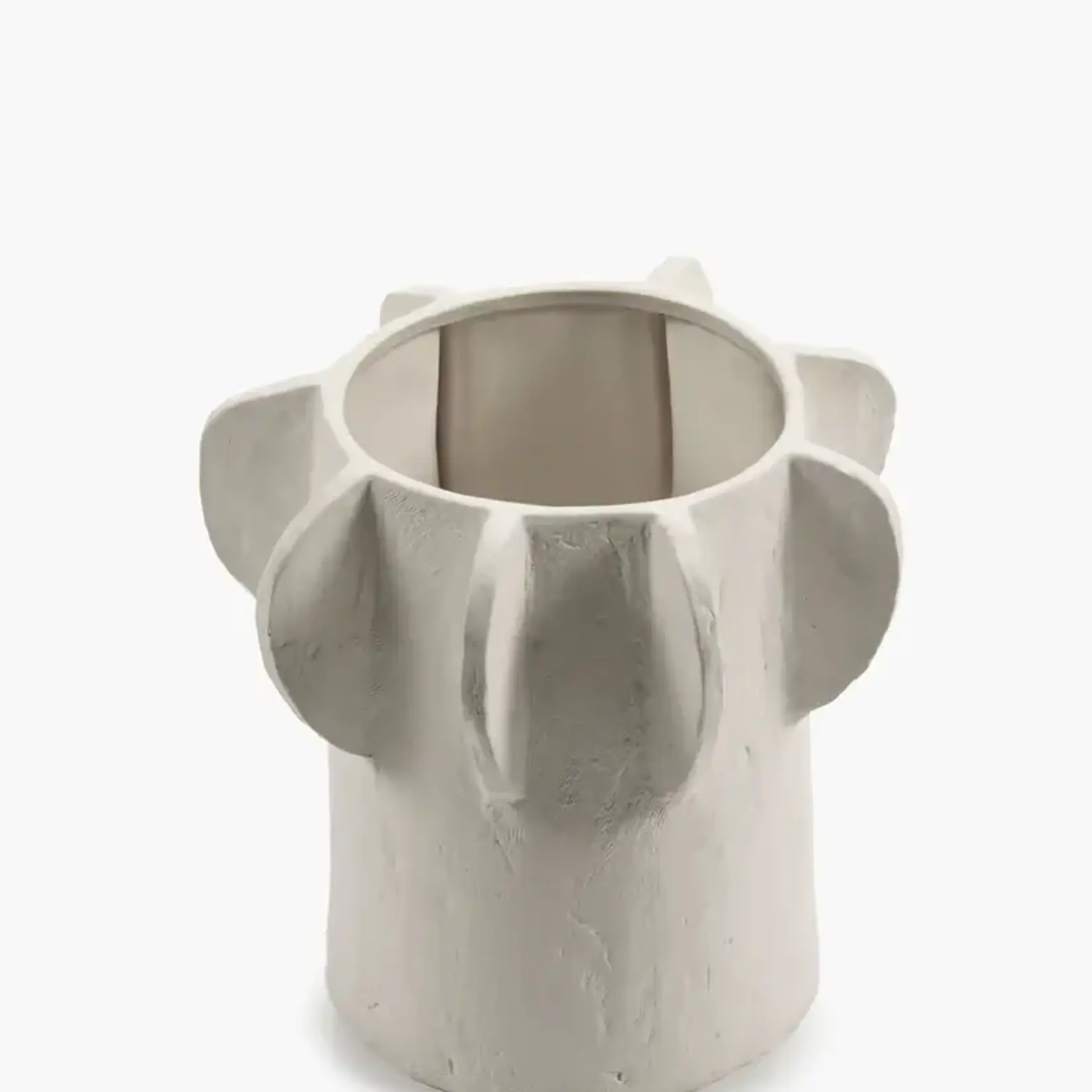 Bloempot beige molly - H 28 CM