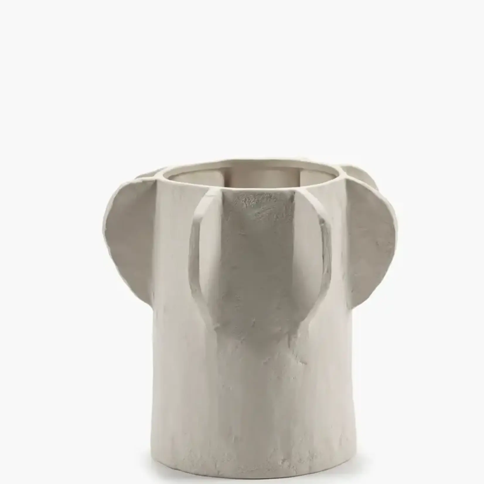 Bloempot beige molly - H 28 CM