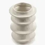 Bloempot beige molly - H 29 CM