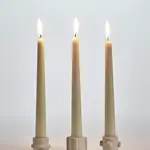 Kandelaar 01 – beige Molly - set 3 stuks