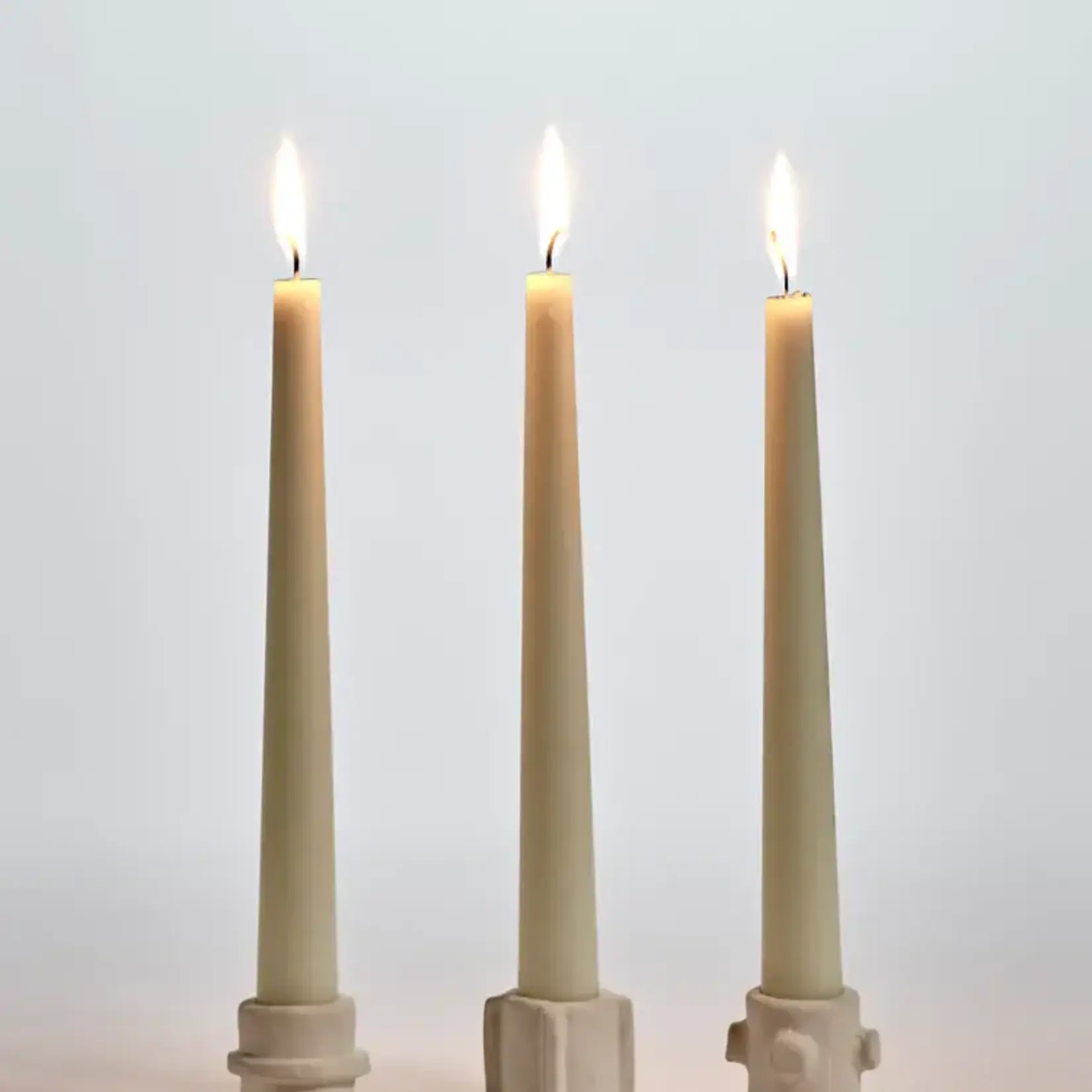 Kandelaar 01 – beige Molly - set 3 stuks