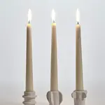 Kandelaar 02 –  beige Molly - set 3 stuks