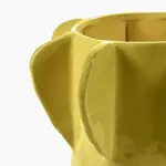 Bloempot geel molly - H 24 CM