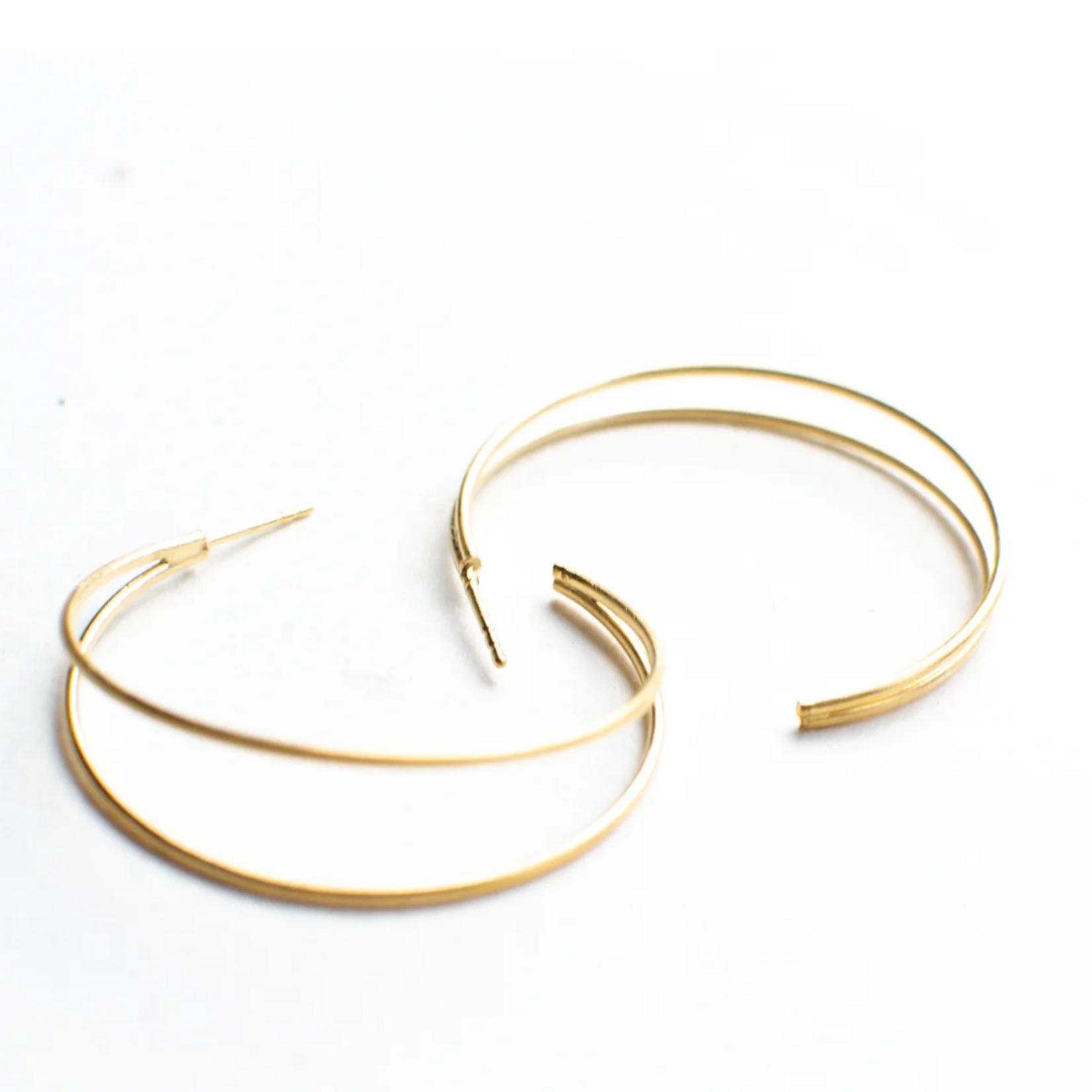 Fleur Fatale Happy Things - double statement creool - goud