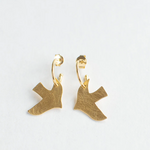 Fleur Fatale Jeanne - Oiseau petit earhoops