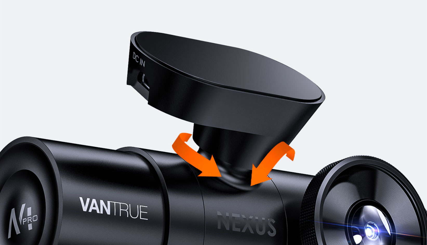 Vantrue N4 Pro Triple 3CH 4K Wifi GPS dashcam Vantrue