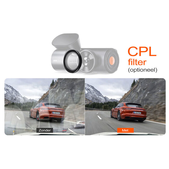 Vantrue N5 2K QuadHD 4CH Wifi GPS