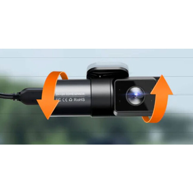 Botslab G980H Pro 4CH 4K Wifi GPS 128gb 360 graden dashcam