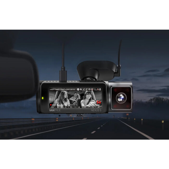 Vantrue N5 2K QuadHD 4CH Wifi GPS