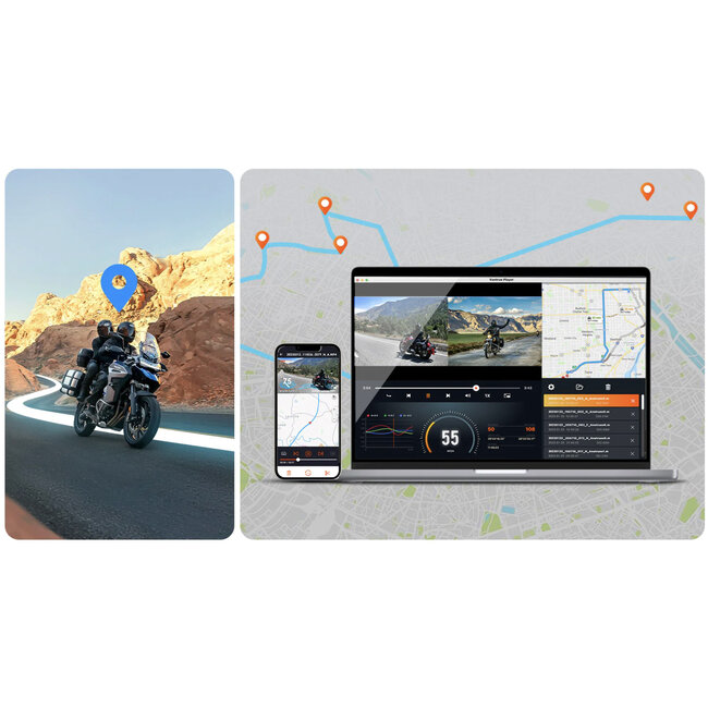 Vantrue F1 4K Dual Wifi GPS