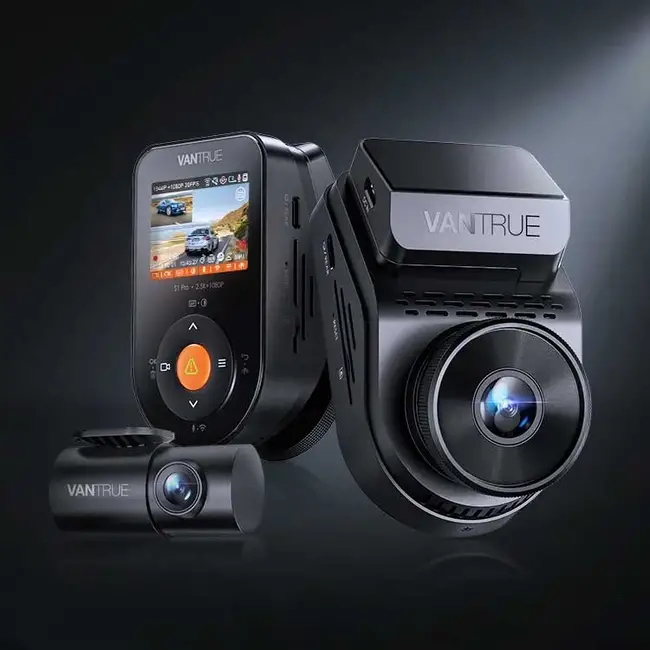 Vantrue S1 Pro Dual 2.7K Wifi GPS