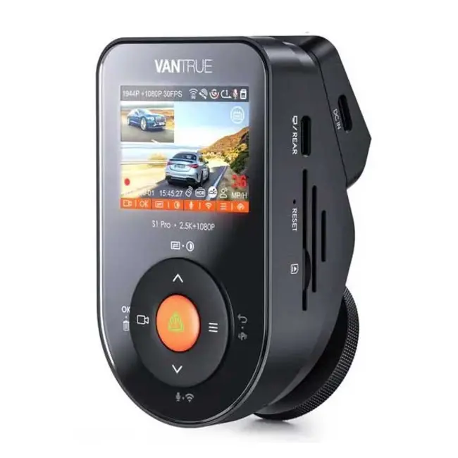 Vantrue S1 Pro Dual 2.7K Wifi GPS