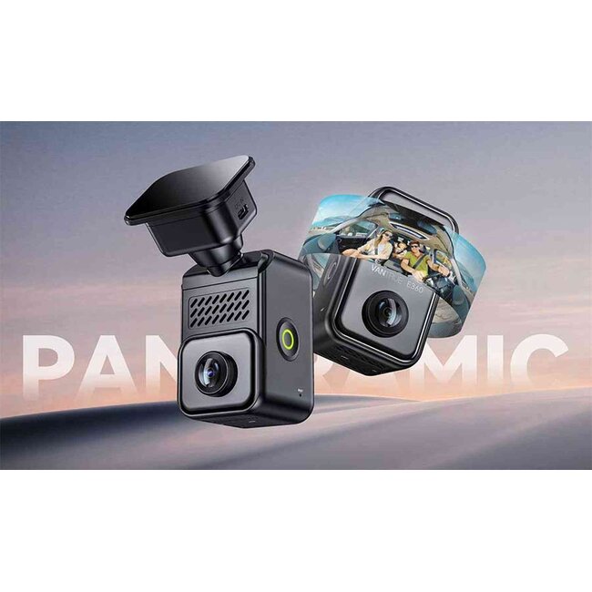 Vantrue E360 Plus Cloud 5K 3CH Wifi GPS 360 graden dashcam