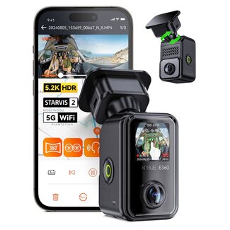 Vantrue Vantrue E360 Cloud 5K 2CH Wifi GPS 360 graden dashcam