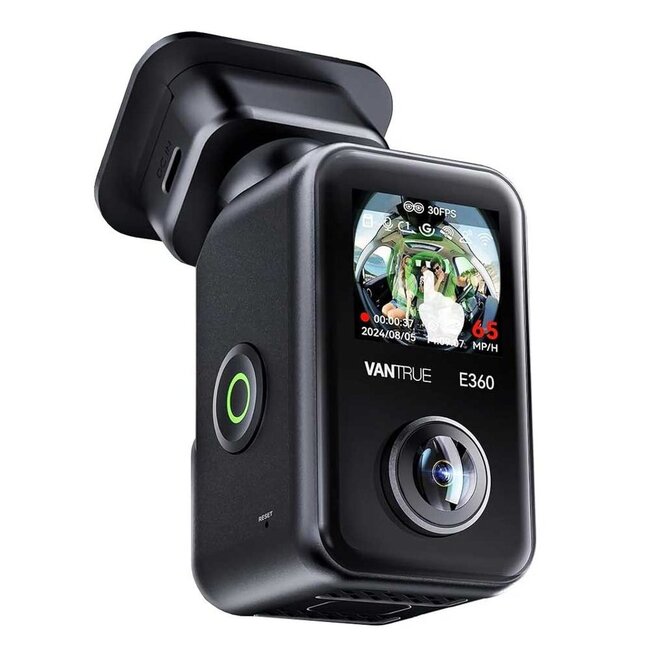 Vantrue E360 Cloud 5K 2CH Wifi GPS 360 graden dashcam
