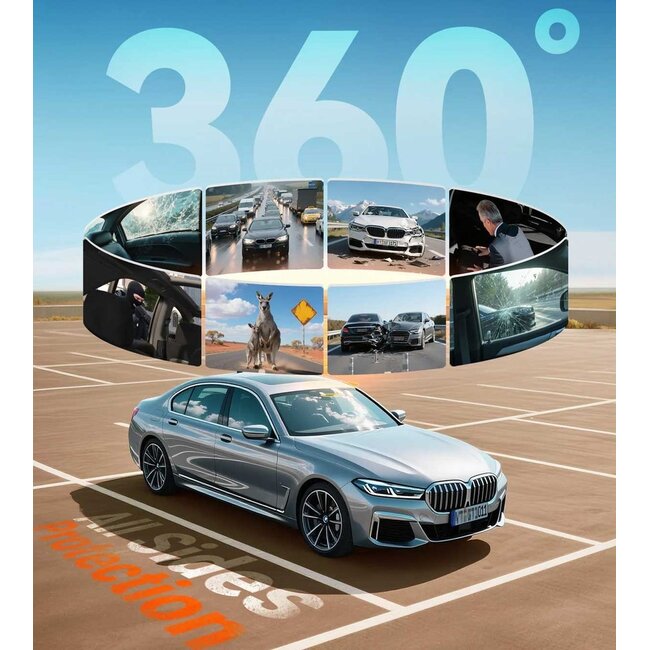 Vantrue N5S Cloud 2K 4CH Wifi GPS 360 graden dashcam