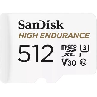Sandisk Sandisk 512gb High Endurance U3 V30 microSD kaart