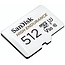 Sandisk 512gb High Endurance U3 V30 microSD kaart
