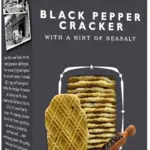 Verduijn's Black Pepper & Seasalt Crackers 75g