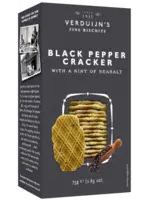 Verduijn's Black Pepper & Seasalt Crackers 75g