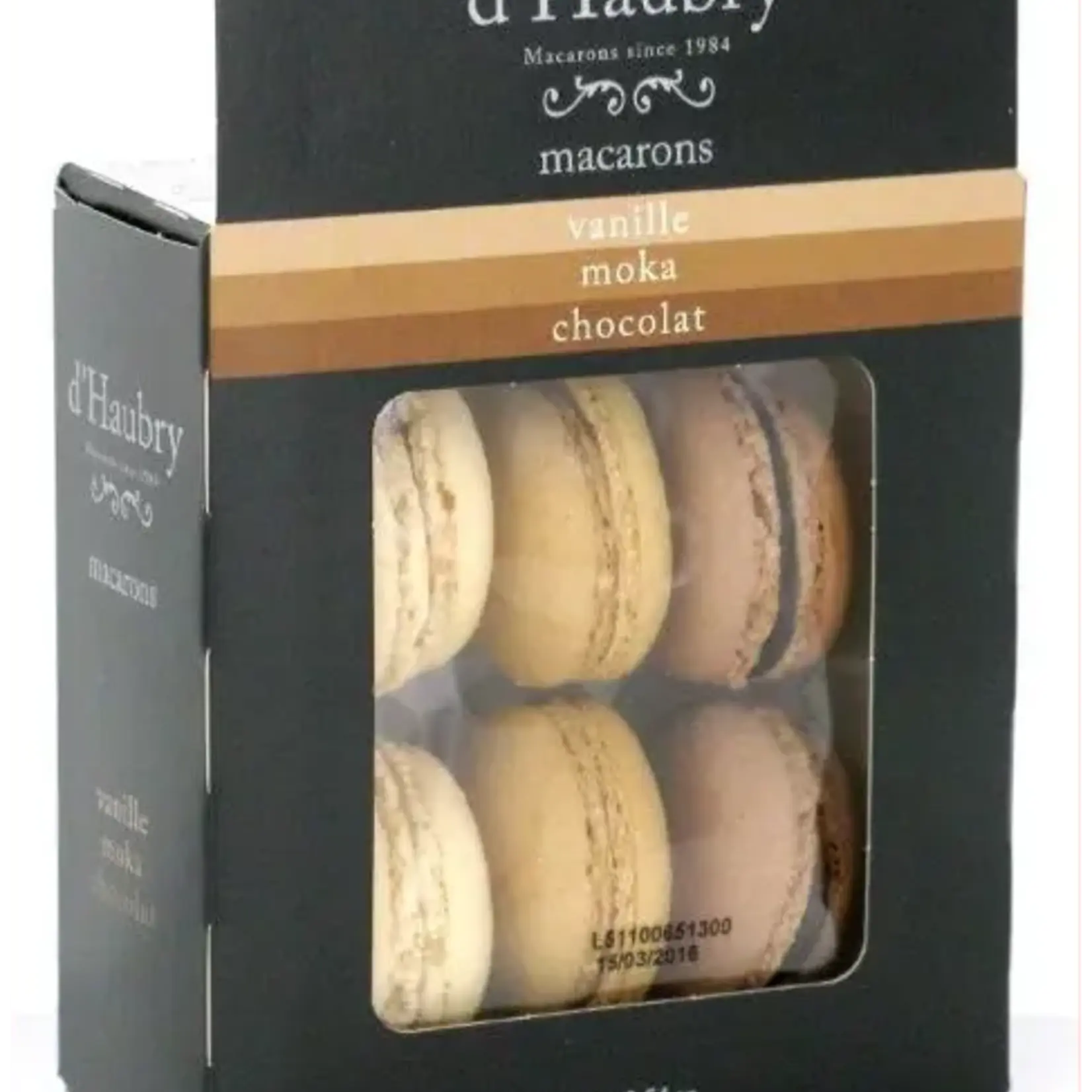 Macarons Vanille-Chocolat-Moka 72g