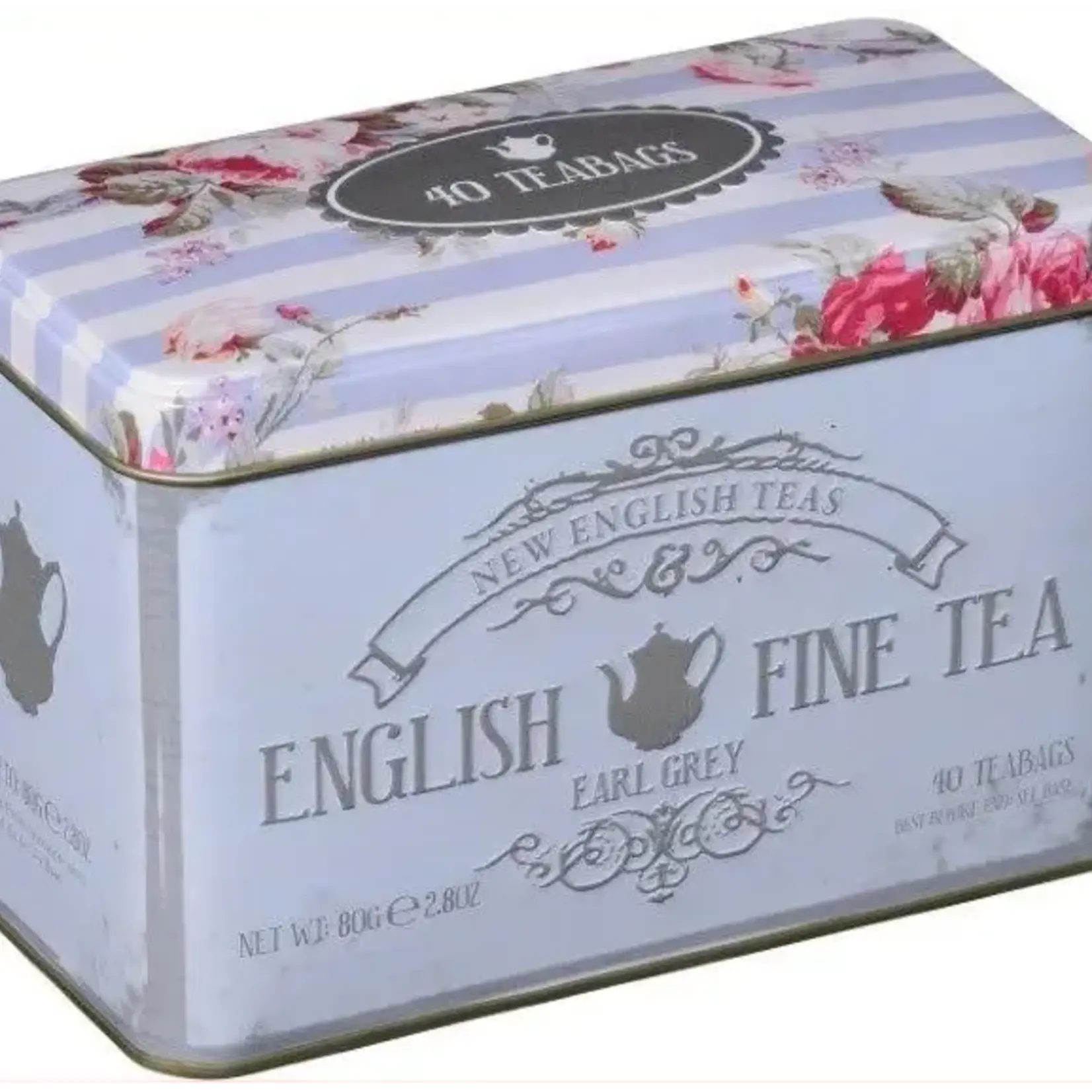 English Fine Tea Earl Grey Tin 40TB
