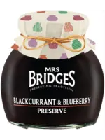 Mrs Bridges Blackcurrant & Blueberry Preserve 340g