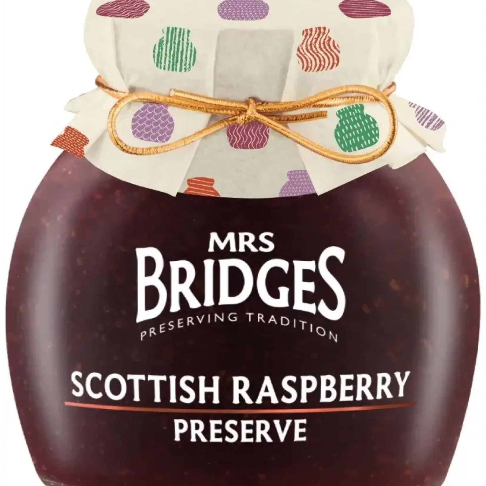 Mrs Bridges Scottish Raspberry Preserve 340g