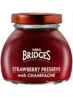 Mrs Bridges Strawberry Preserve with Champagne 113g