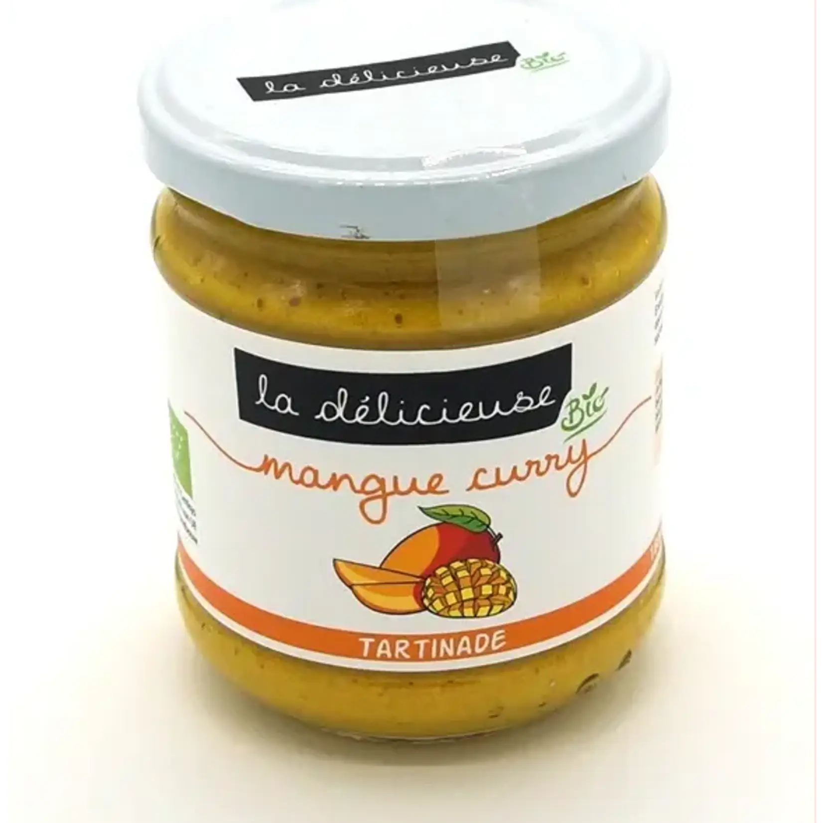 La Délicieuse Mango Curry Veggie Saus BIO 180g