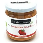 La Délicieuse Tomaat Basilicum Veggie Saus BIO 180g