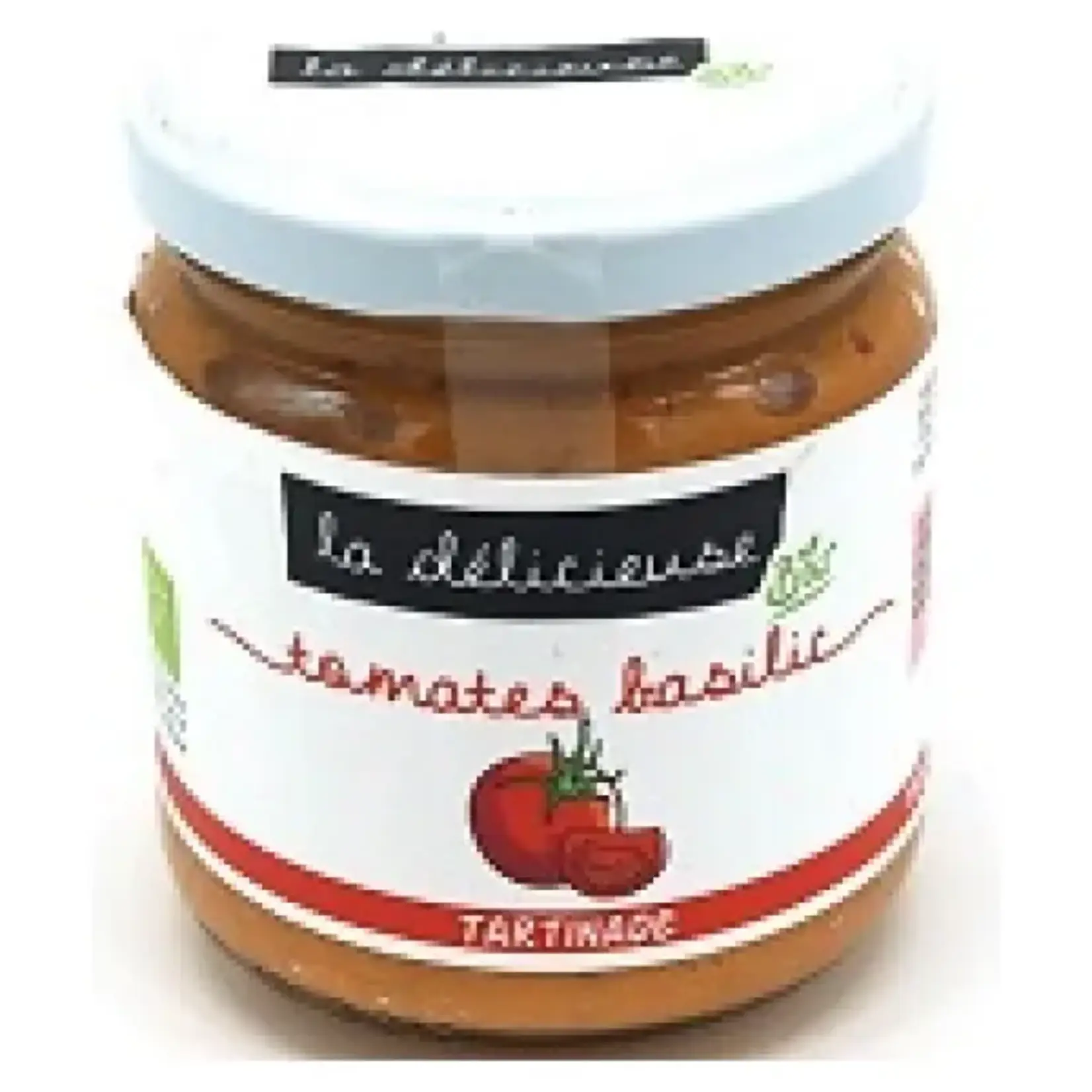 La Délicieuse Tomaat Basilicum Veggie Saus BIO 180g