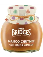 Mrs Bridges Mango Chutney with Lime & Ginger 290g