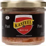 Paté met Kasteelbier Rouge 100g