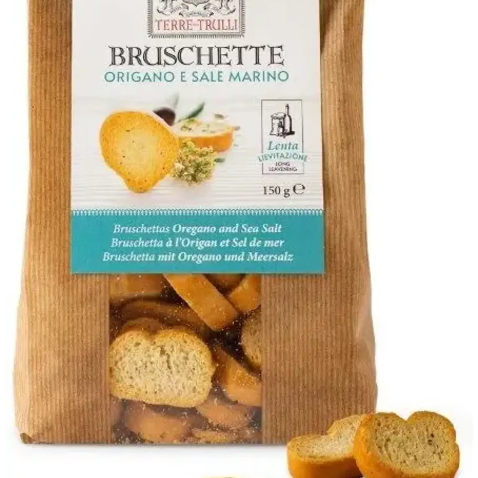 Terre Trulli Bruschette Origano e Sale Marino 150g