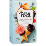 Jos Poell Ijshoorntjes Cacao Dip 126g (6st.)