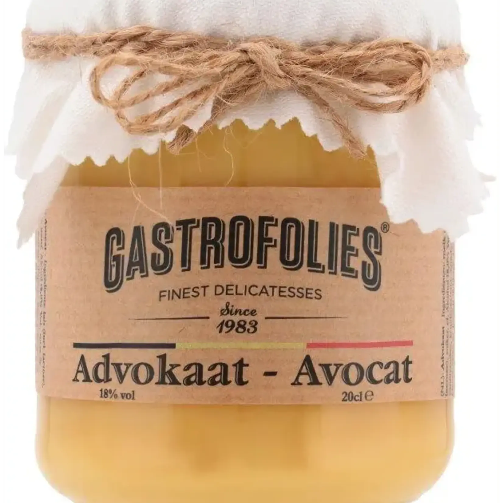 Gastrofolies Advocaat 18% 200ml