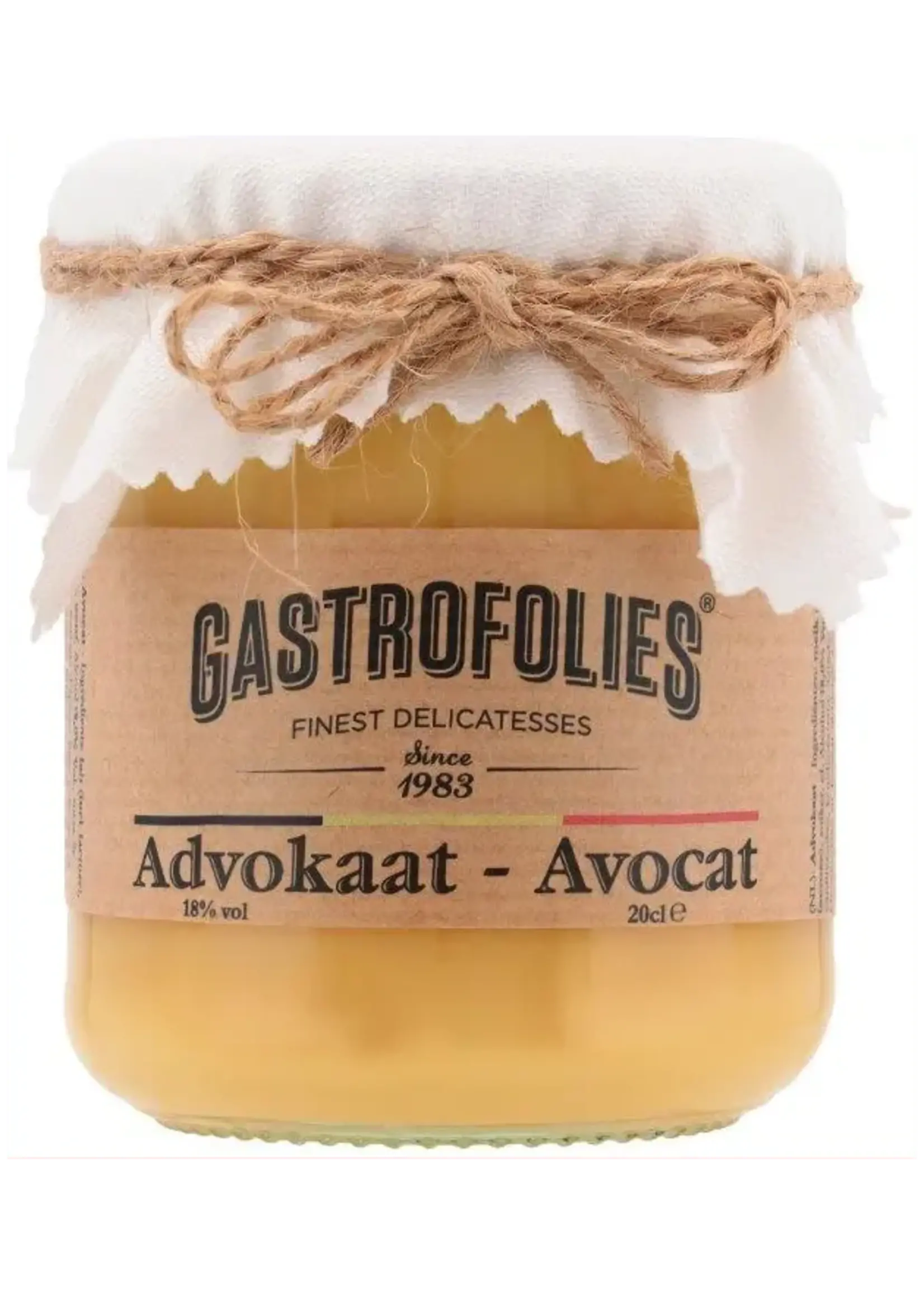 Gastrofolies Advocaat 18% 200ml