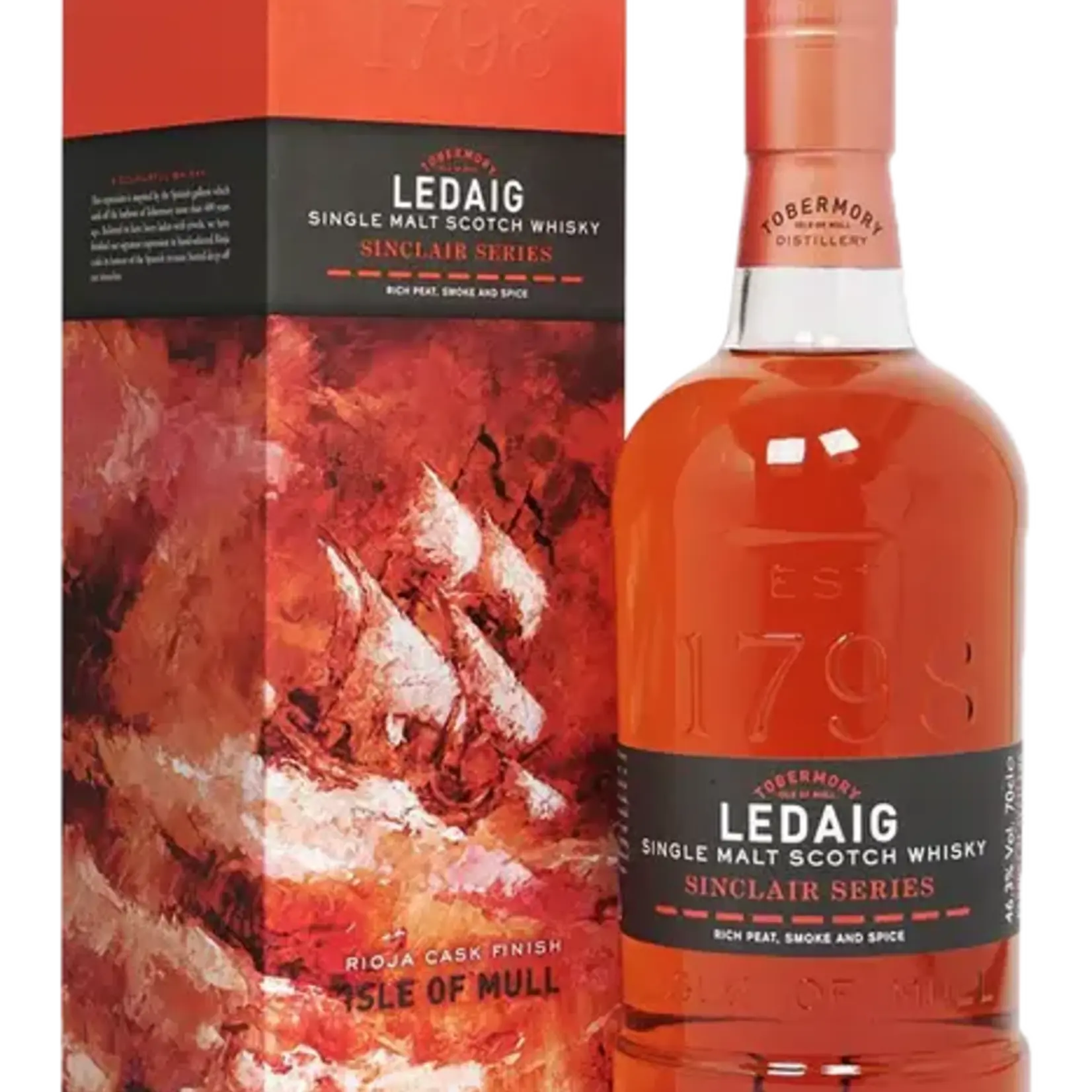 Ledaig Rioja Cask Finish 46,3% 70cl