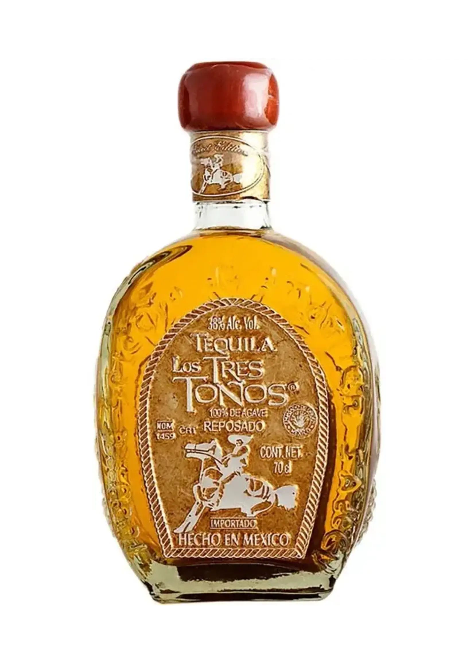 Tequila Los Tres Tonos Reposado 38% 70cl